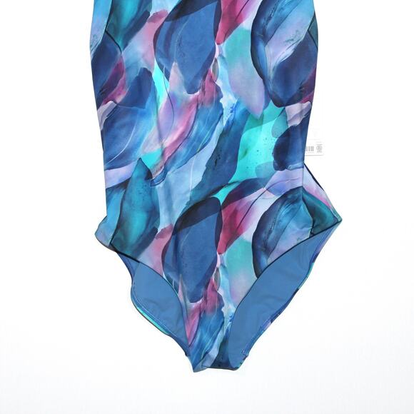Athleta Malibu Printed One Piece Swimsuit NWT Size Large - Picture 6 of 8
